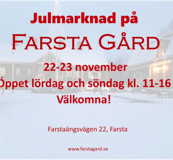 Julmarknad Farsta 2025